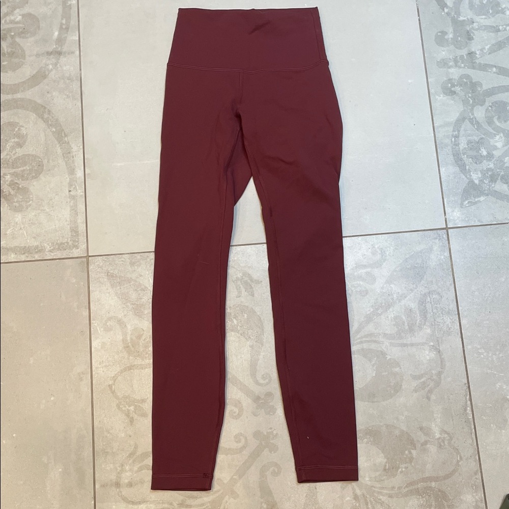 Women’s Lululemon Maroon Leggings